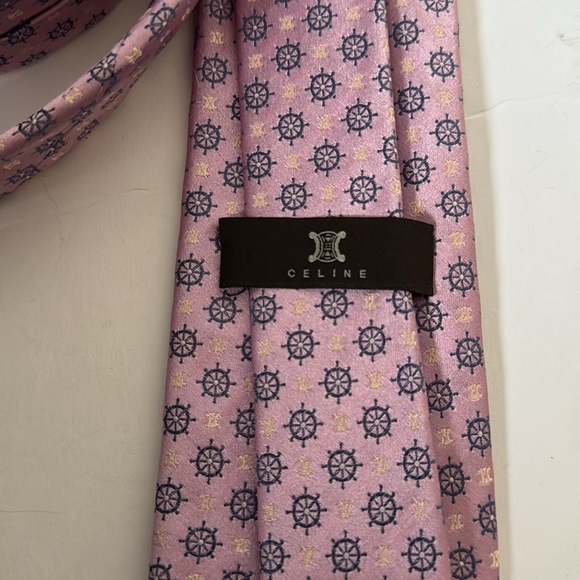 Celine silk tie - Picture 6 of 7